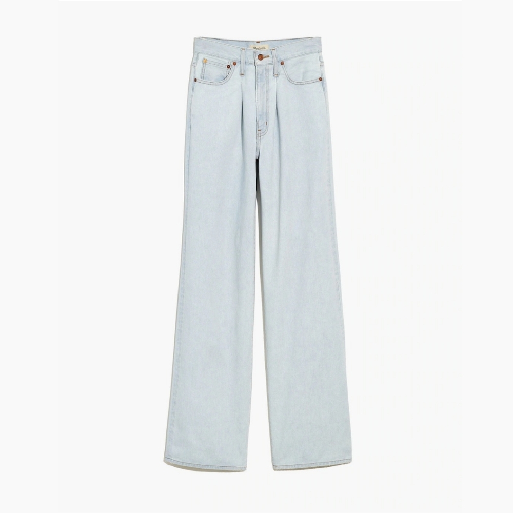 Madewell Superwide-Leg Pleated Jean